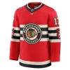 Män Ishockey Chicago Blackhawks tröja Fanatics Premium NHL Nick Foligno 2024-25 Röd Winter Classic